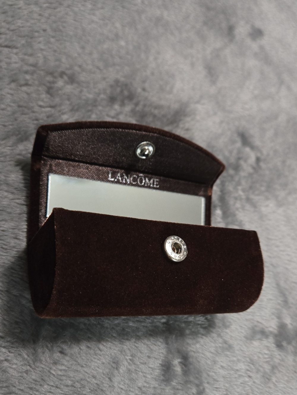 Lancome Velvet Lipstick Holder Shimmer Brown With Mirror